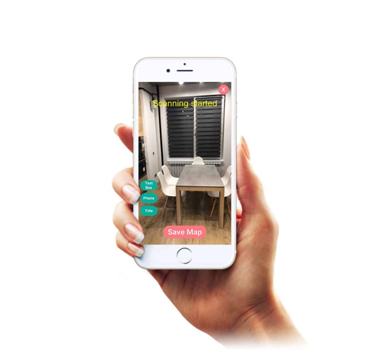 Indoor AR Guide app 3