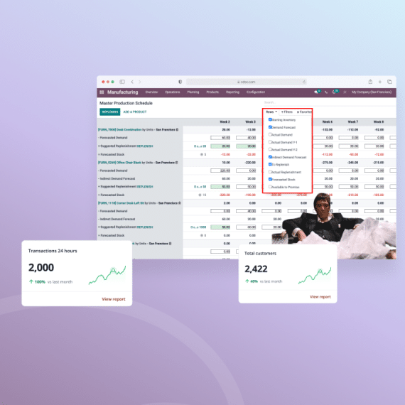 ERP Implementation for Starch Manufacturing Company Odoo case study cover