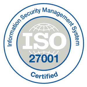 ISO 27001 certified