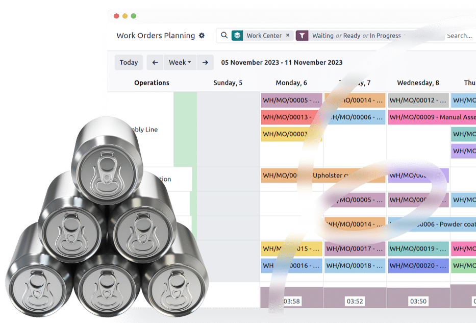 Odoo Implementation for Manufacturer