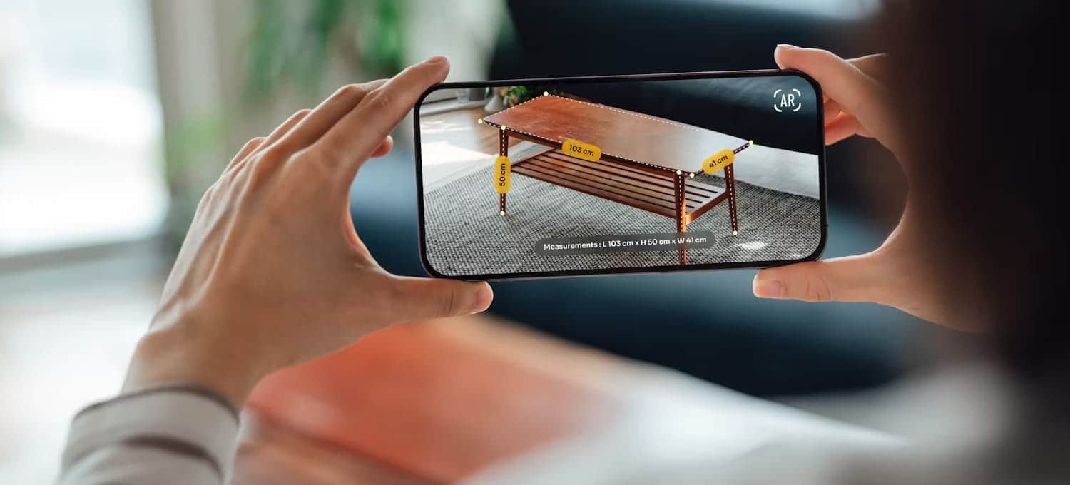 AR for furniture visualisation