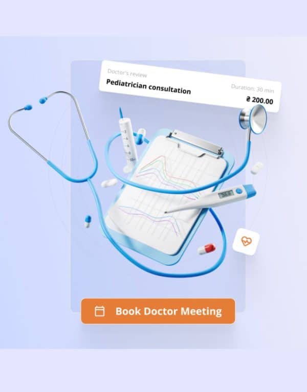 Medical SaaS card
