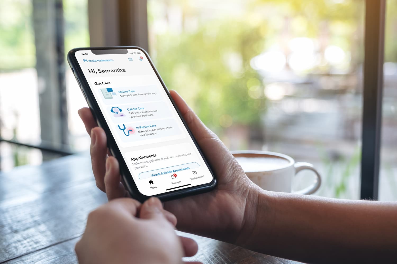 Health records module in a patient portal software