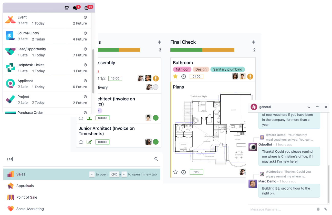 Odoo development for small businesses