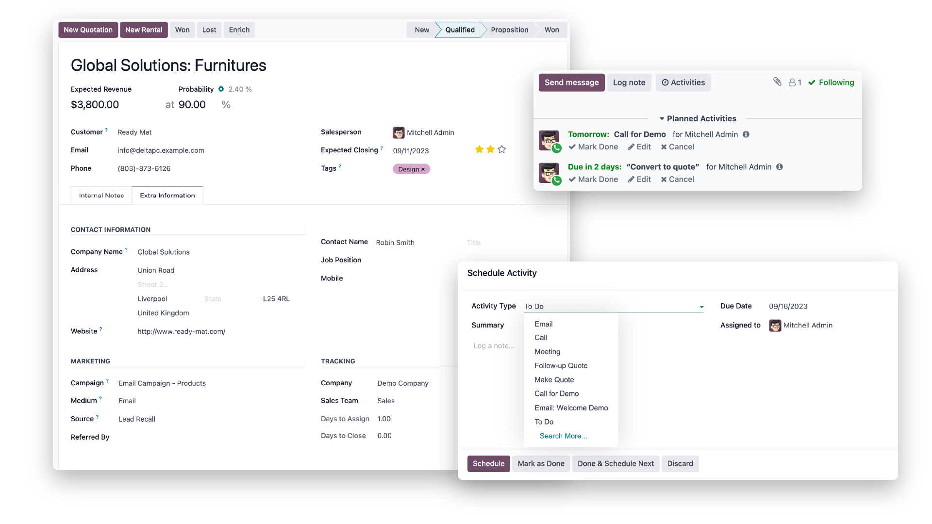 Odoo professional consulting services