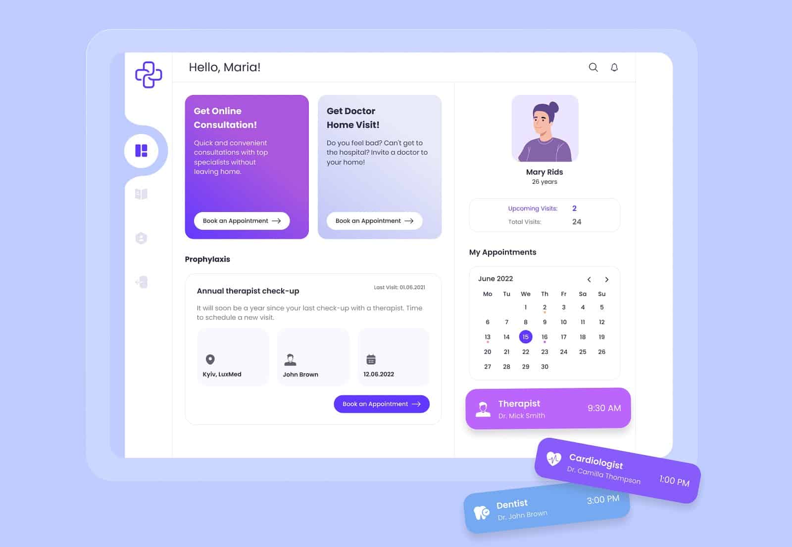 Patient portal software development