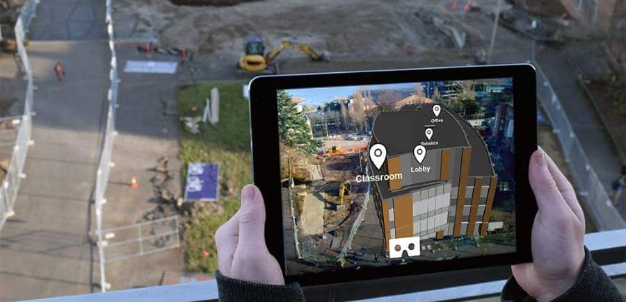 AR visualisation for renovation project