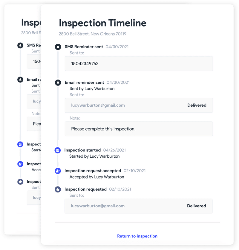 Rental property inspection software solution