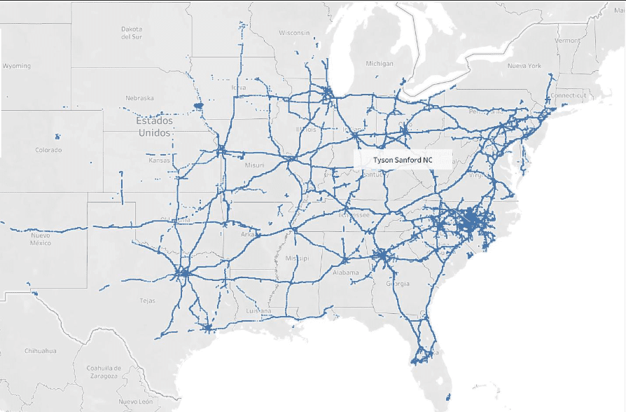 IoT-based supply chain mapping