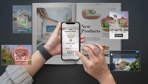 Web-based augmented reality technology